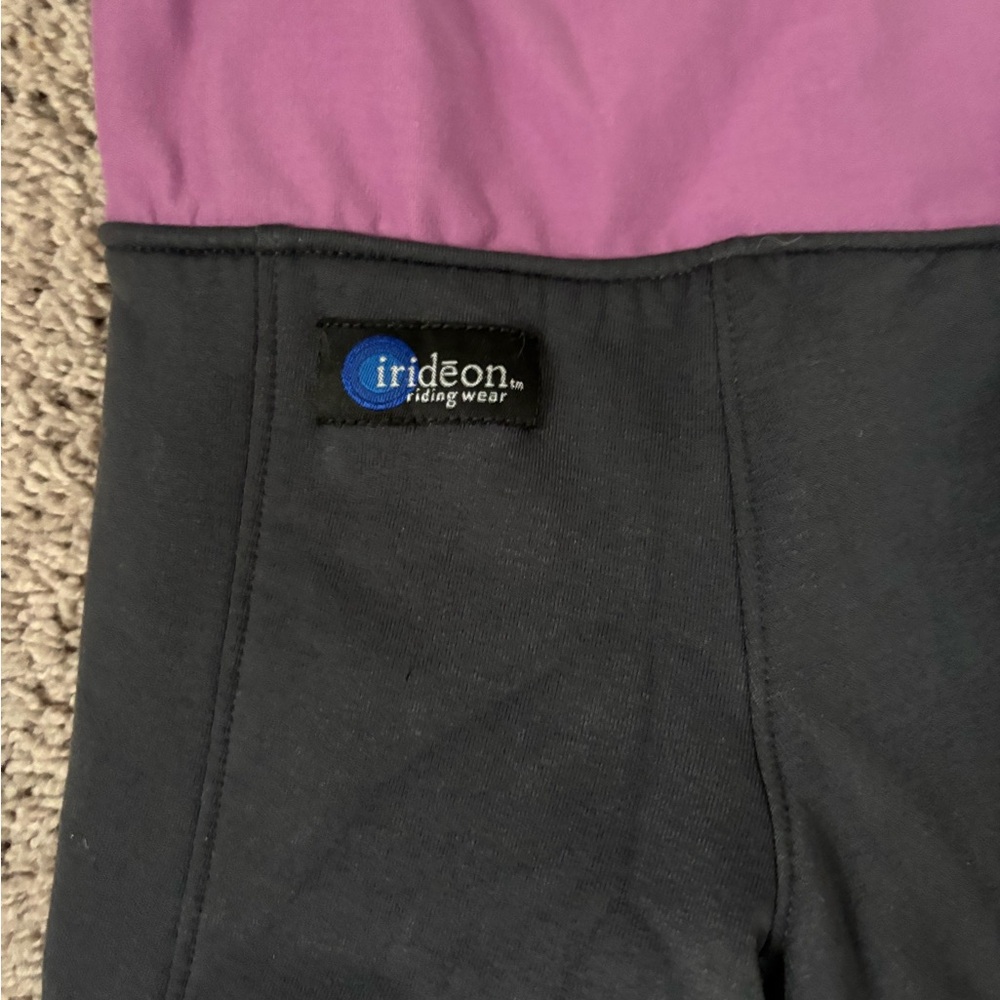 Irideon Purple and Black Riding Pants